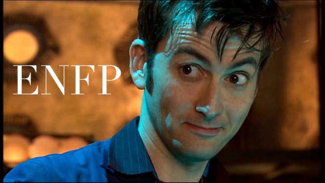 10th Doctor ENFP Doctor Who MBTI