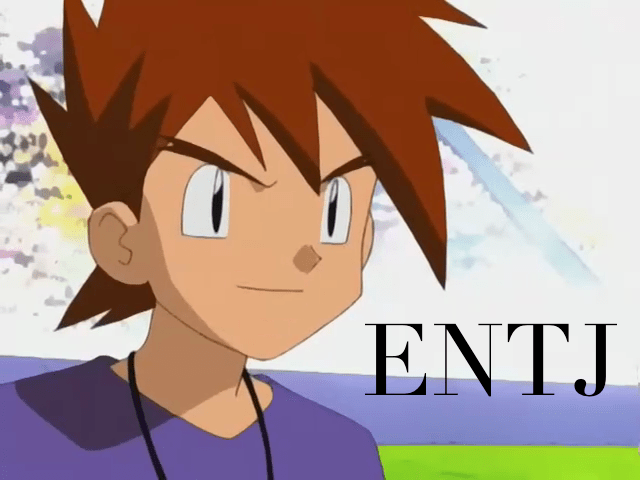 Gary Oak ENTJ |Pokemon #MBTI #ENTJ